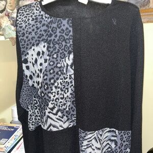 Fashion Bug Animal Print Blouse